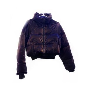 XS Garage "Itty Bitty Puffer" jacket in purple